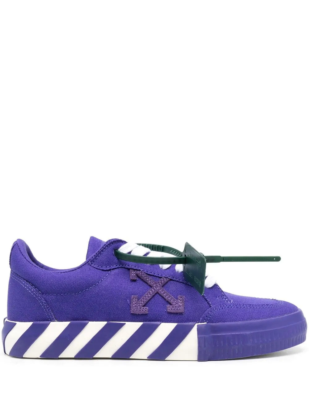 

Off-White tenis bajos Vulcanized - Morado