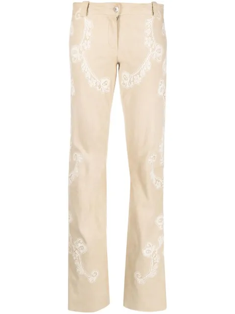 Dolce & Gabbana Pre-Owned 1990s suède broek