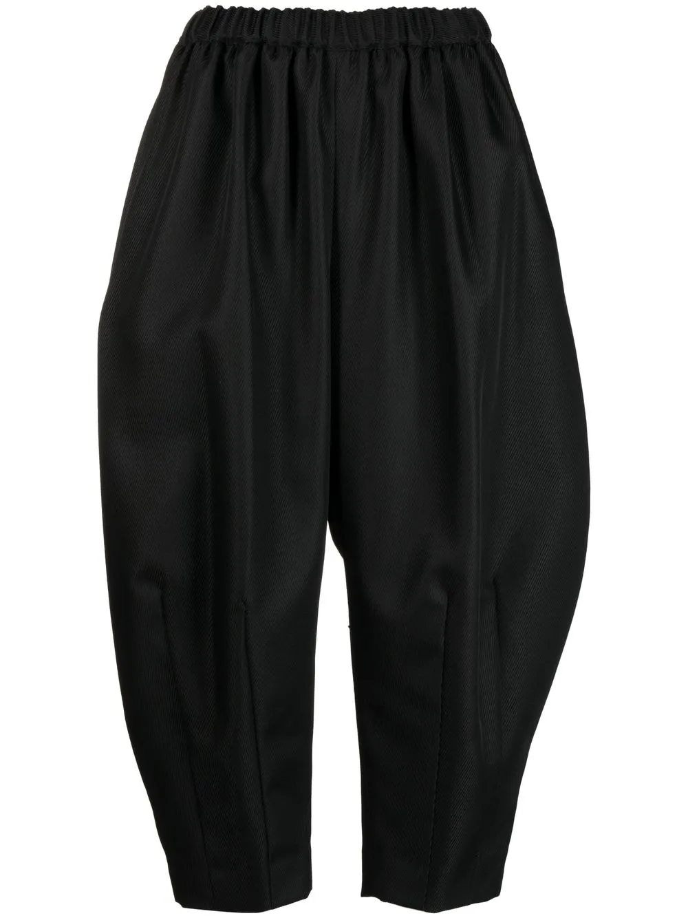 

Comme Des Garçons pantalones capri tapered - Negro