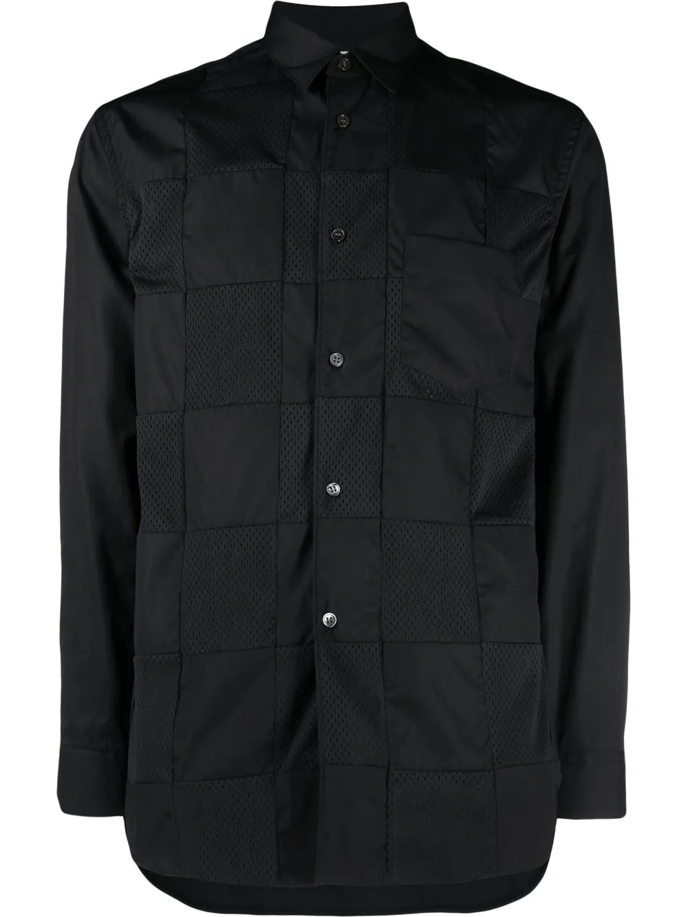 

Comme Des Garçons Shirt patchwork long-sleeve shirt - Black