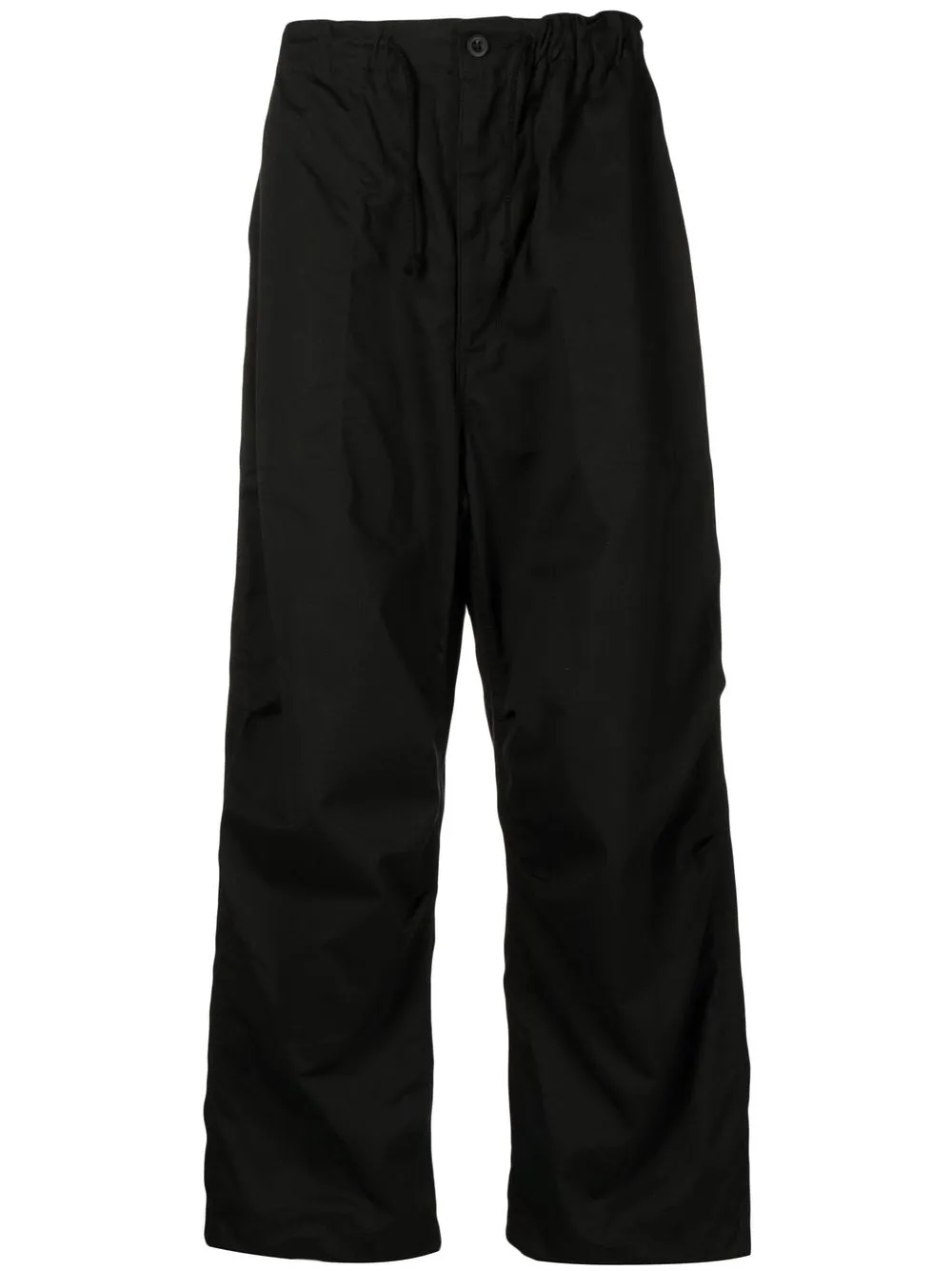 

Comme Des Garçons Homme pantalones anchos con tiro alto - Negro