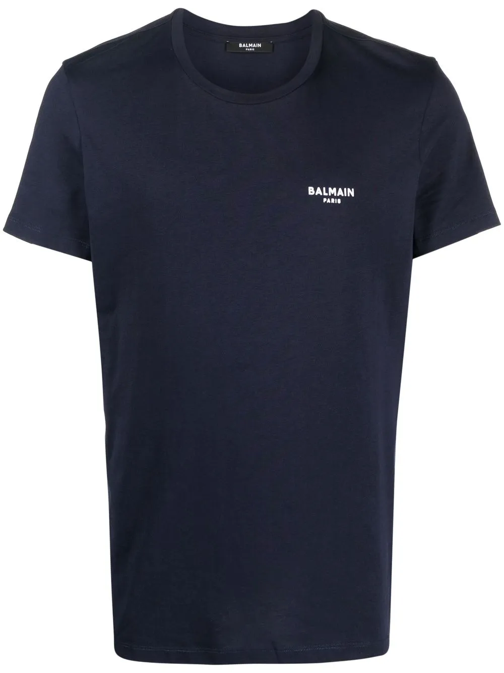 

Balmain logo-print short-sleeve T-shirt - Blue