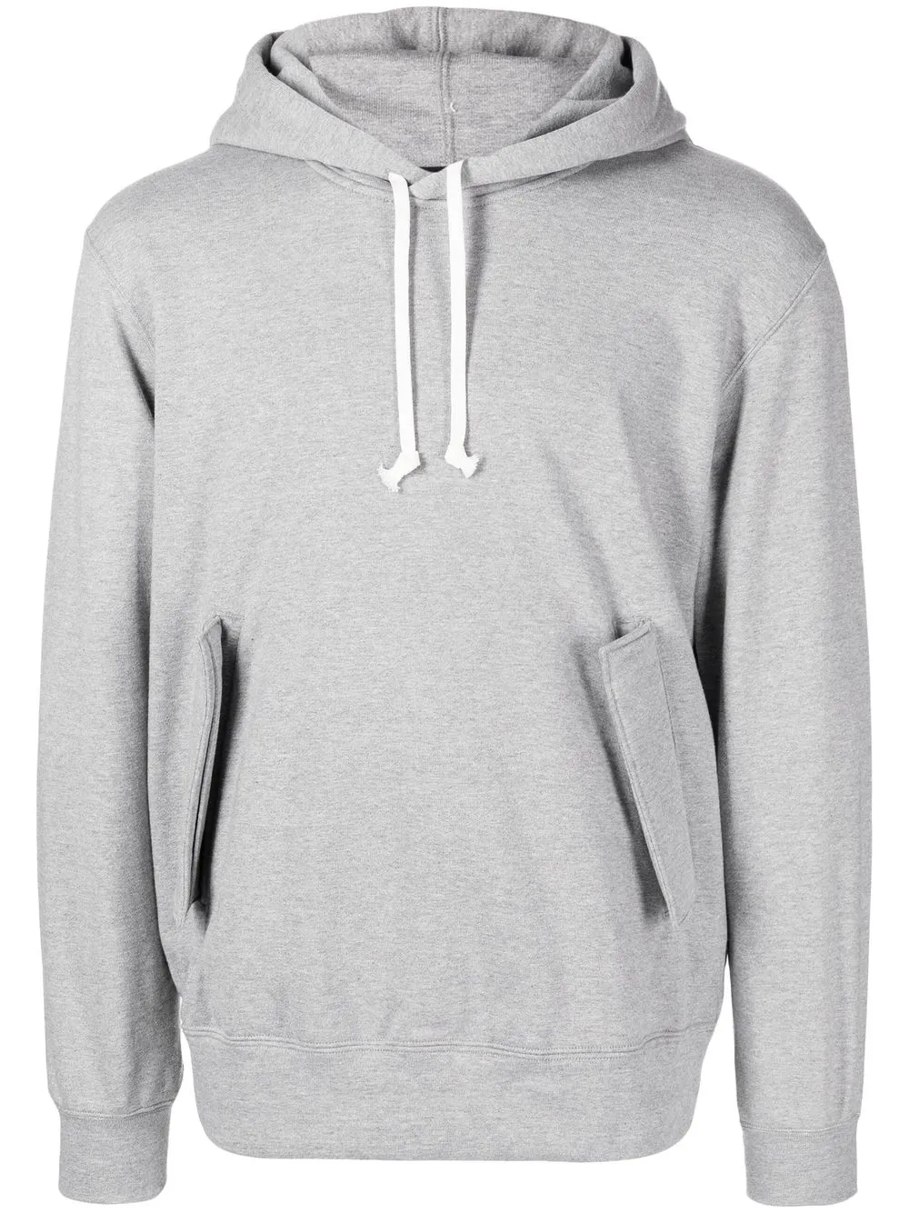 

Comme Des Garçons Homme Deux hoodie con bolsillo y solapa - Gris