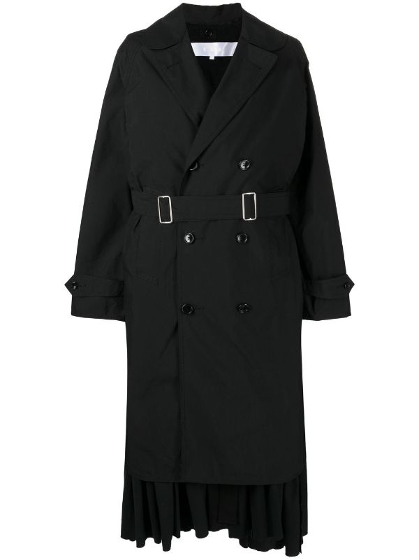 WARDROBE.NYC double-breasted Cotton Trench Coat - Farfetch