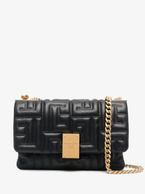 Balmain lille quiltet 1945 skuldertaske