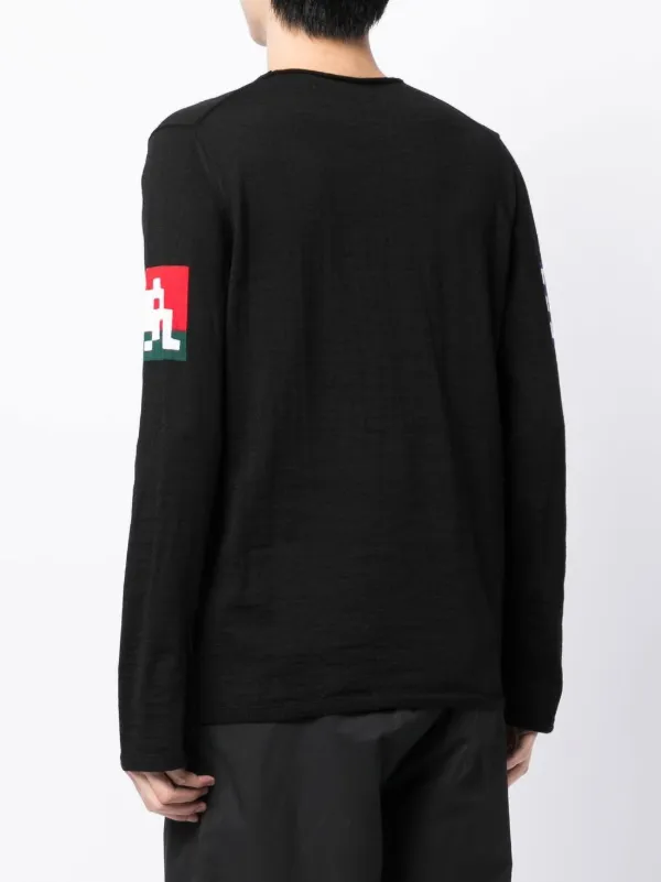 Comme Des Garçons Shirt インターシャニット セーター | ブラック