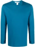 Comme Des Garçons Shirt crew-neck cotton sweatshirt - Blue