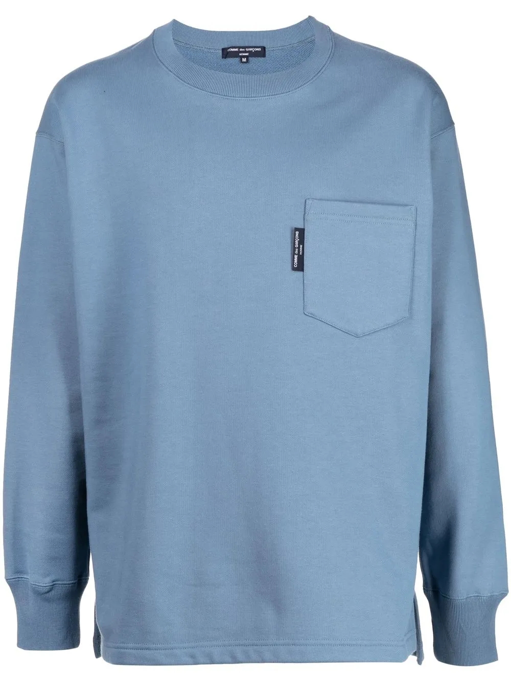 

Comme Des Garçons Homme crew neck long-sleeved T-shirt - Blue