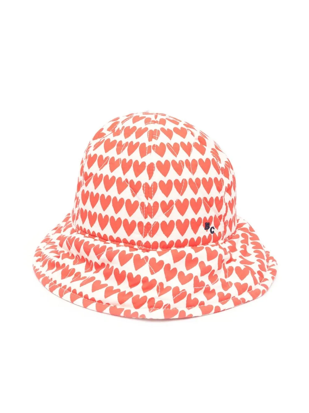 

Bobo Choses gorro de pescador con motivo de corazón - Rojo