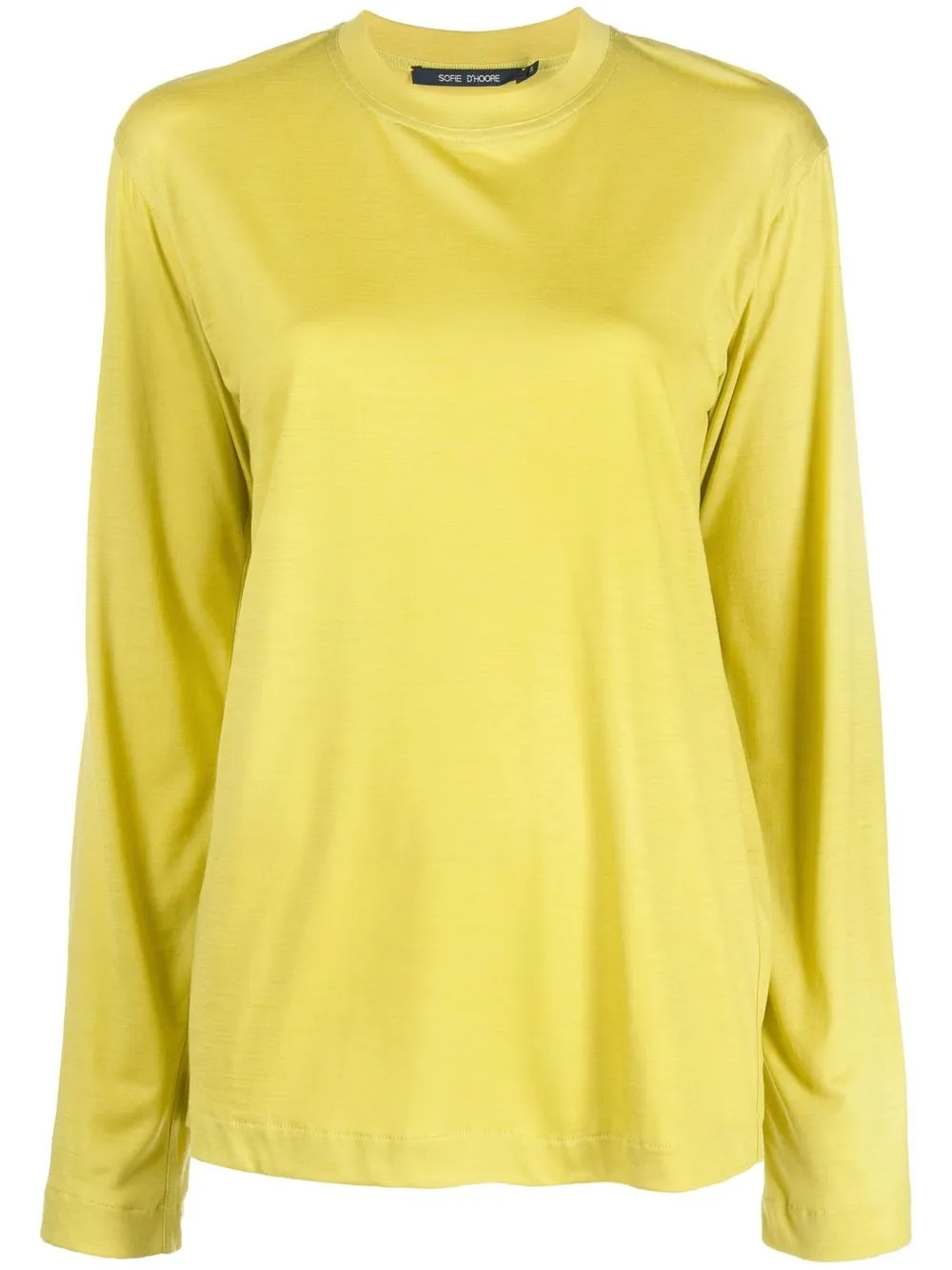 

Sofie D'hoore crew-neck long-sleeve top - Green