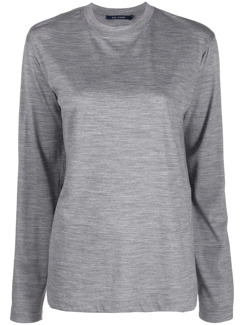 

Sofie D'hoore crew-neck long-sleeve top - Grey