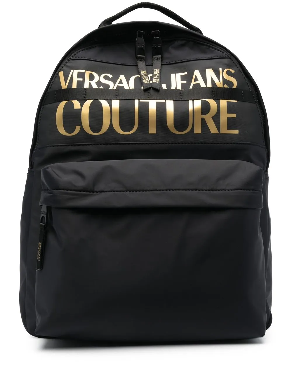 

Versace Jeans Couture mochila con logo estampado - Negro