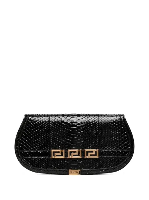 Versace Greca Goddess large clutch bag