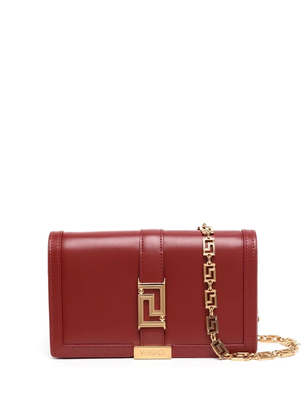 

Versace bolsa crossbody Greca Goddess - Rojo