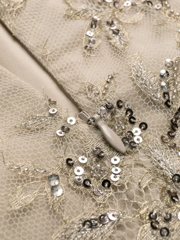 Valentino Garavani ヴァレンティノ スパンコール ミニドレス - Farfetch