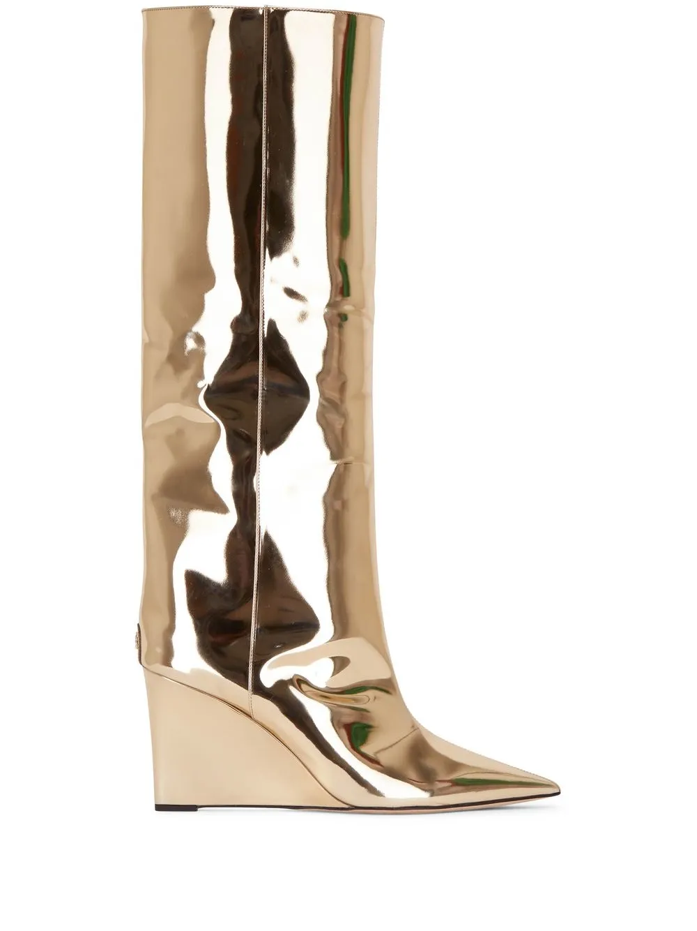 

Jimmy Choo botines con puntera en punta - Dorado