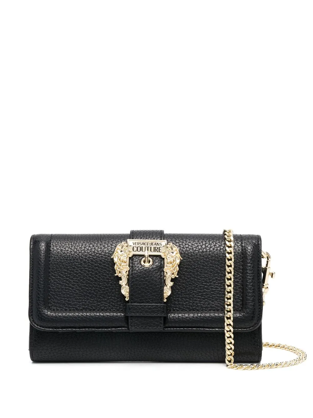 

Versace Jeans Couture cartera con hebilla decorativa - Negro