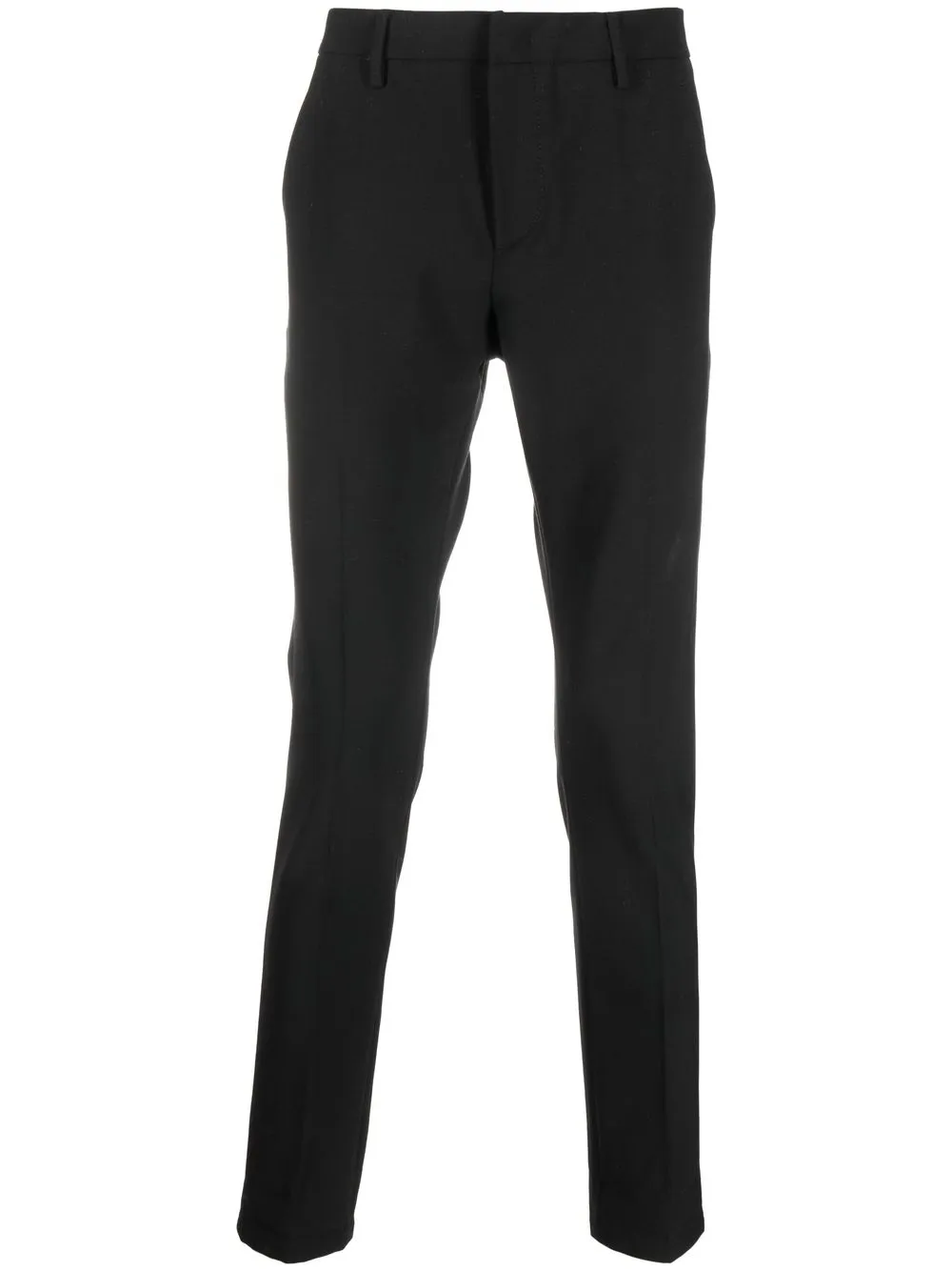 

DONDUP pantalones tapered con tiro medio - Negro