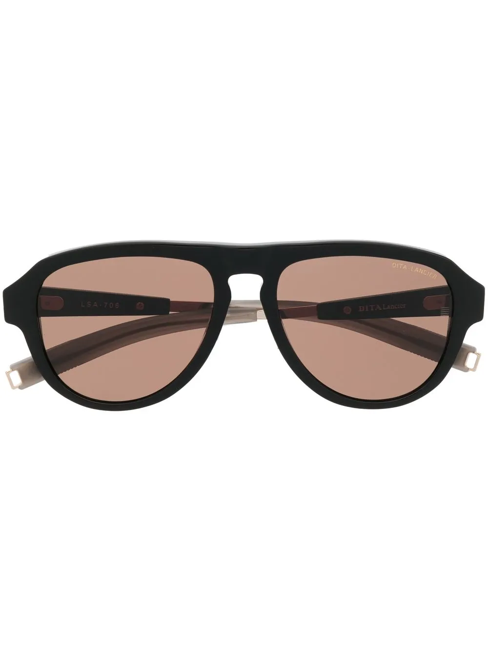 

Dita Eyewear lentes de sol con armazón estilo piloto - Negro