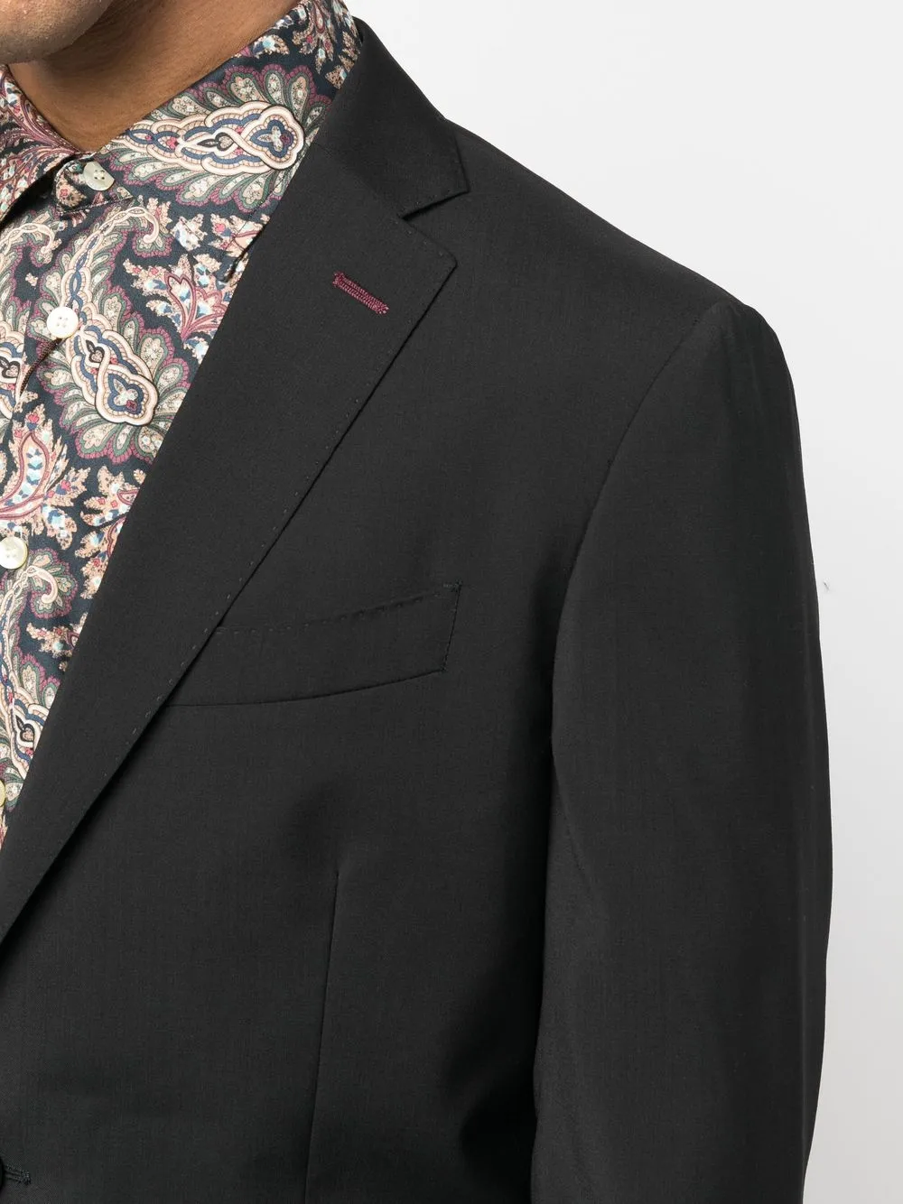 ETRO Pak met enkele rij knopen Zwart