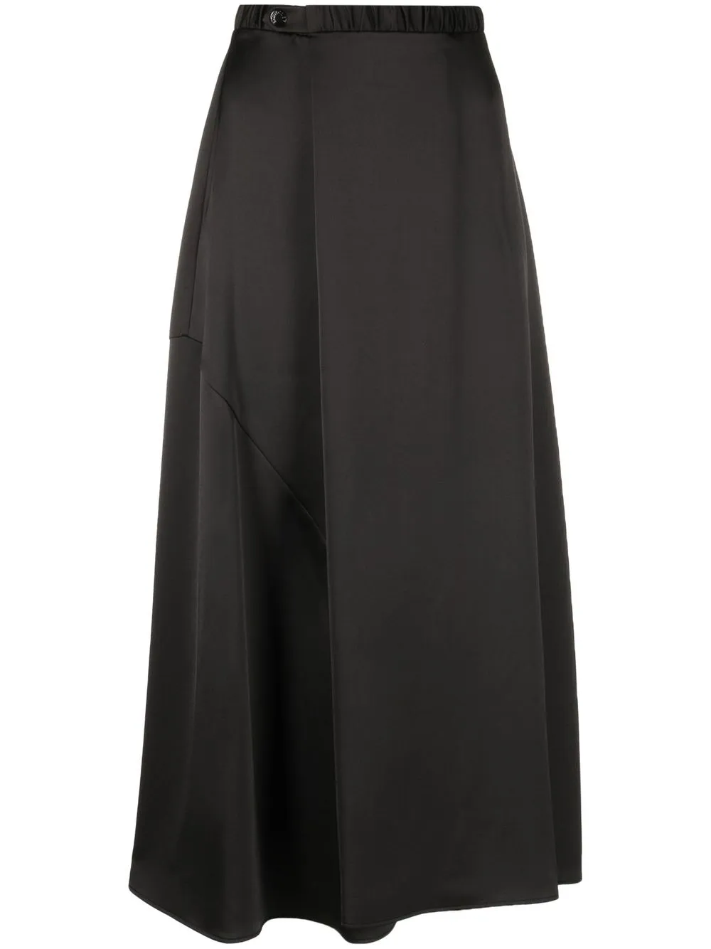 Moncler satin finish midi skirt | Smart Closet