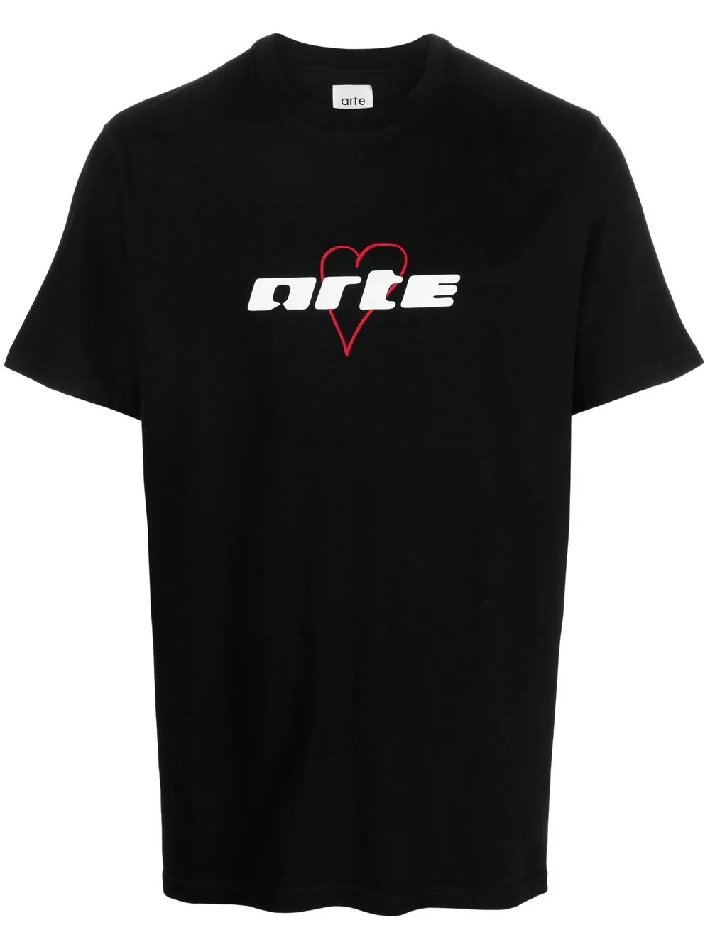 

ARTE logo-print T-shirt - Black