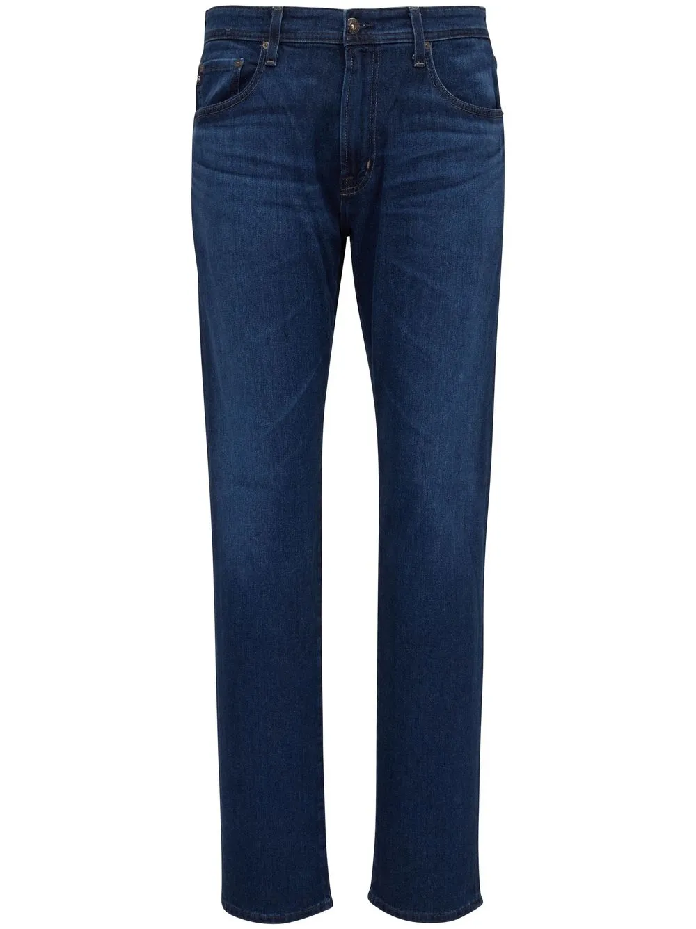 

AG Jeans mid-rise straight-leg jeans - Blue