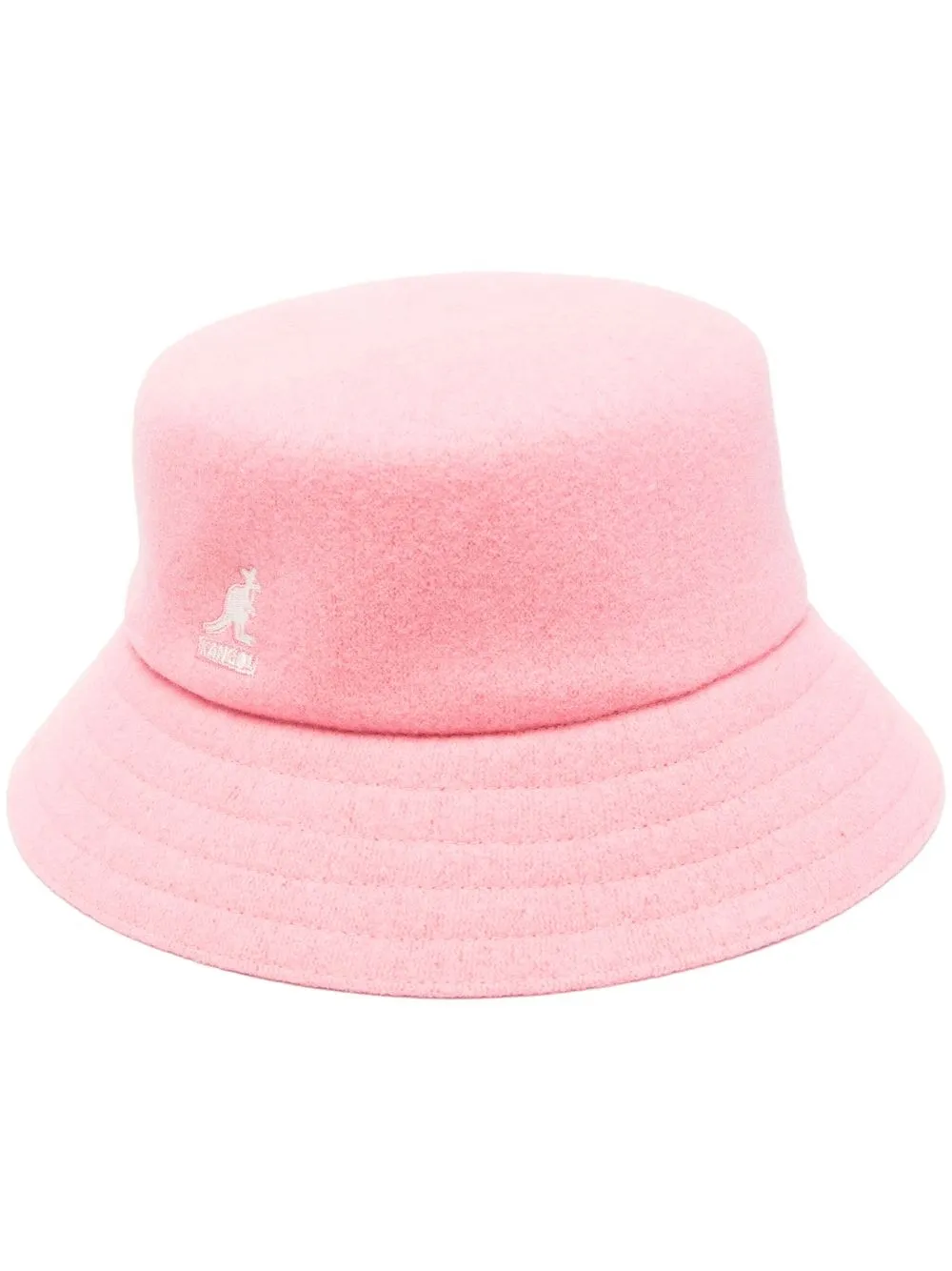 Kangol logo-patch bucket hat | Pink | Image 1