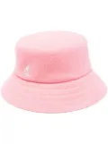 Kangol logo-patch bucket hat - Pink