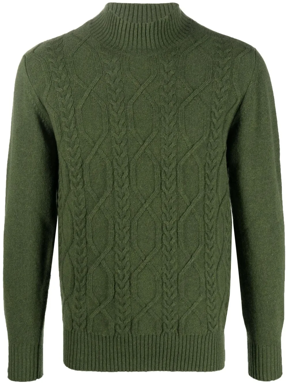 

Tagliatore suéter con cuello alzado - Verde