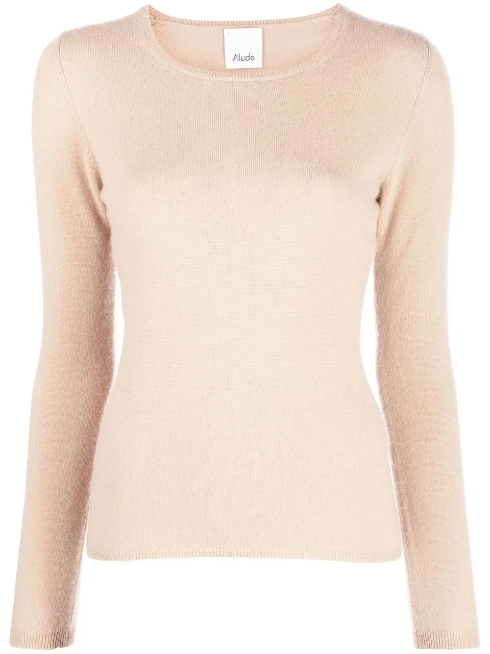 

Allude crew-neck cashmere jumper - Neutrals