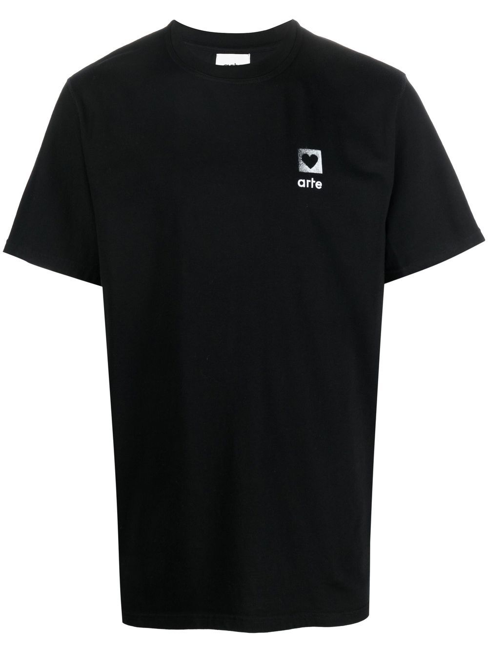 

ARTE logo-print T-shirt - Black