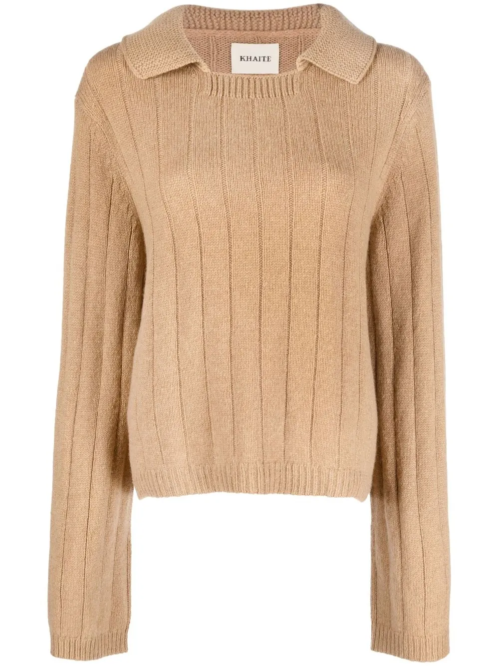 

KHAITE Mateo cashmere jumper - Brown