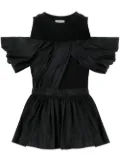 Alexander McQueen off-shoulder peplum top - Black