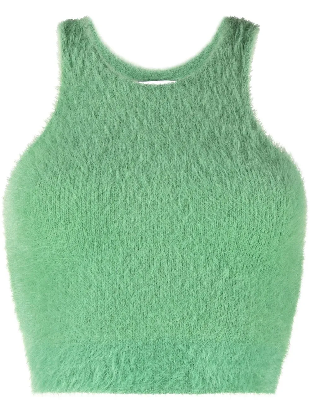 

AMBUSH top corto con cuello redondo - Verde