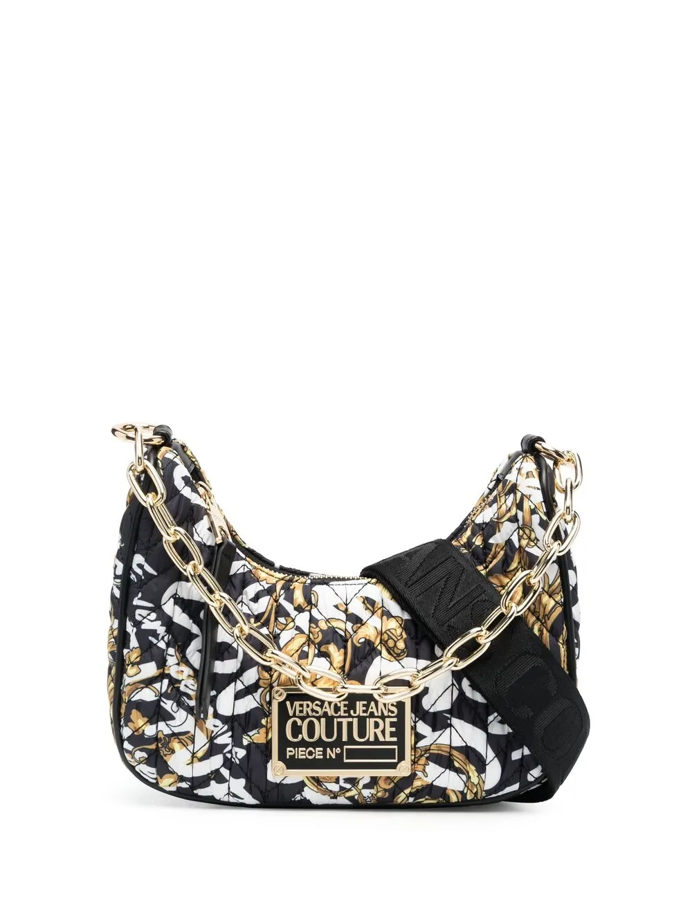 

Versace Jeans Couture bolsa de hombro con motivo Barocco - Negro