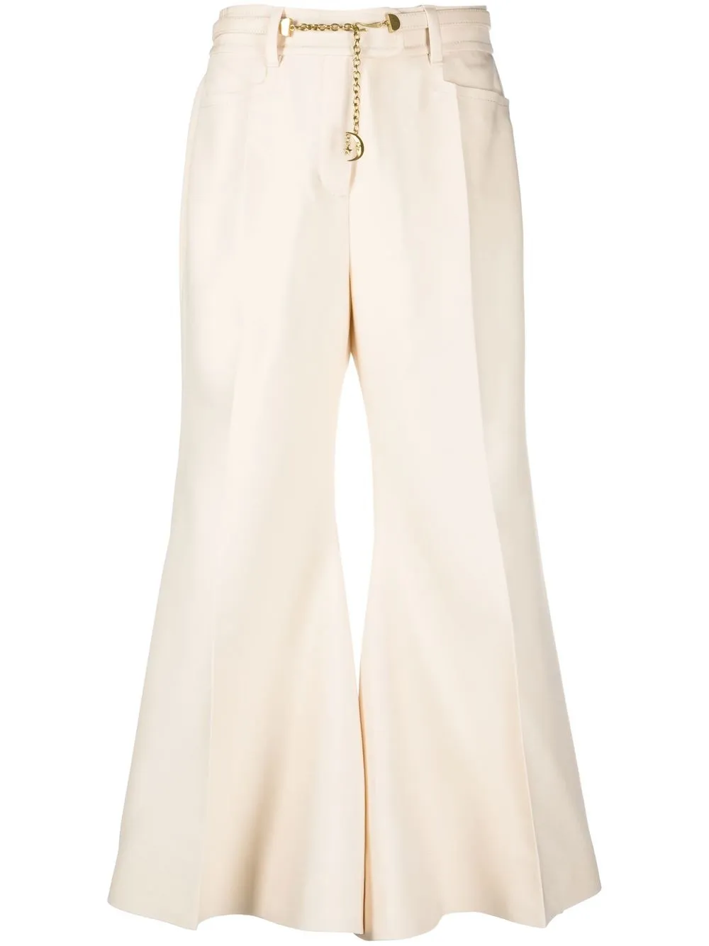 

ZIMMERMANN pantalones capri acampanados - Neutro