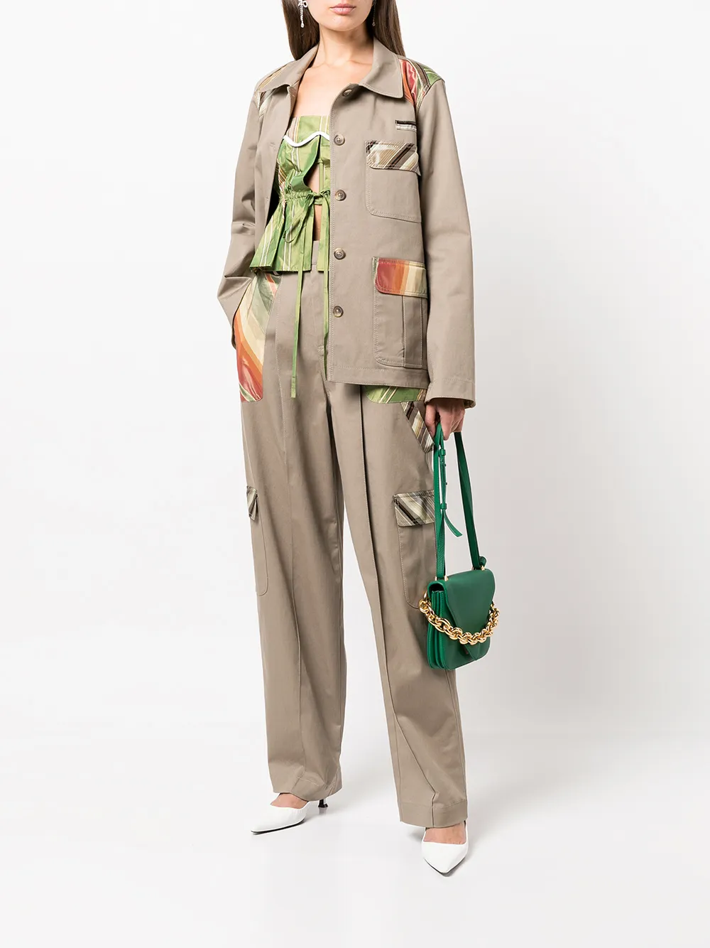 Rosie Assoulin Cargo shirtjack - Beige