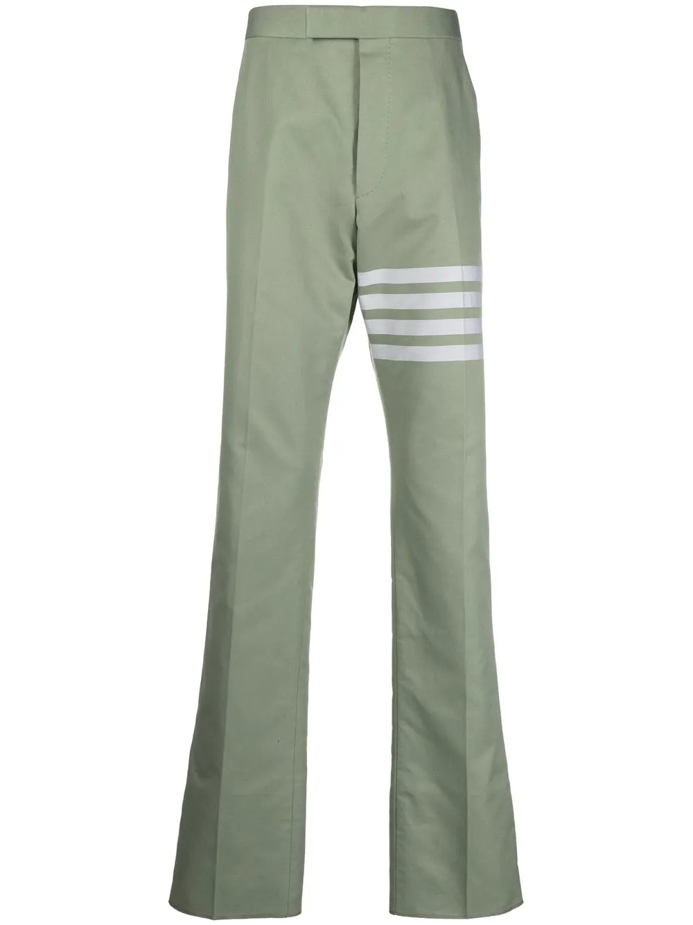 

Thom Browne 4 Bar Stripe cropped tailored trousers - Green