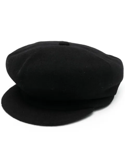 Kangol logo-patch wool cap