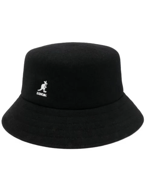 Kangol logo-patch bucket hat