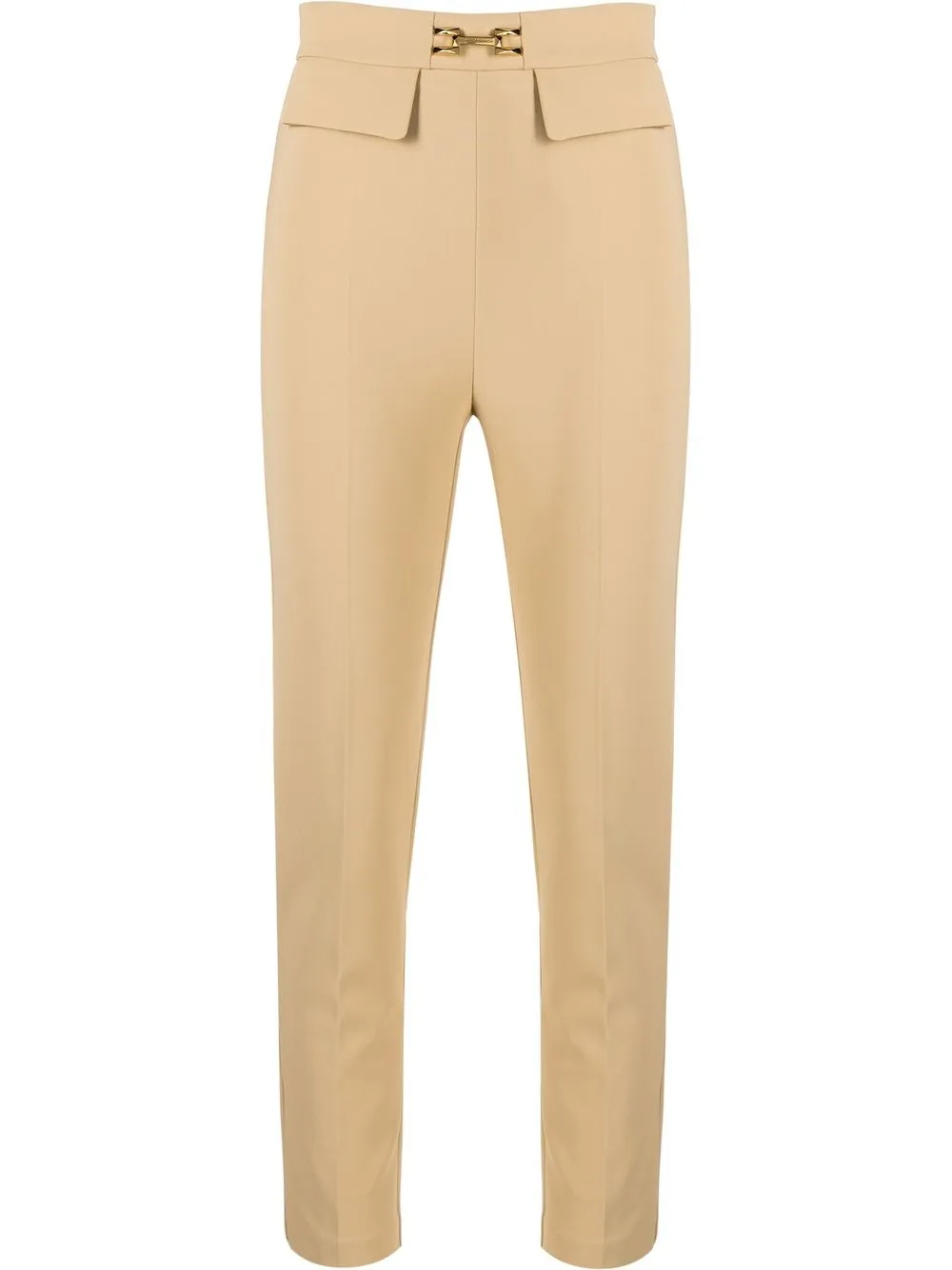 

Elisabetta Franchi pantalones slim con tiro alto - Neutro