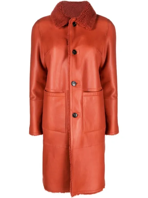Yves Salomon reversible lambskin coat