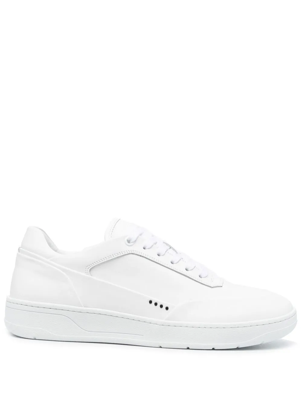 

Hevo tenis bajos con paneles - Blanco