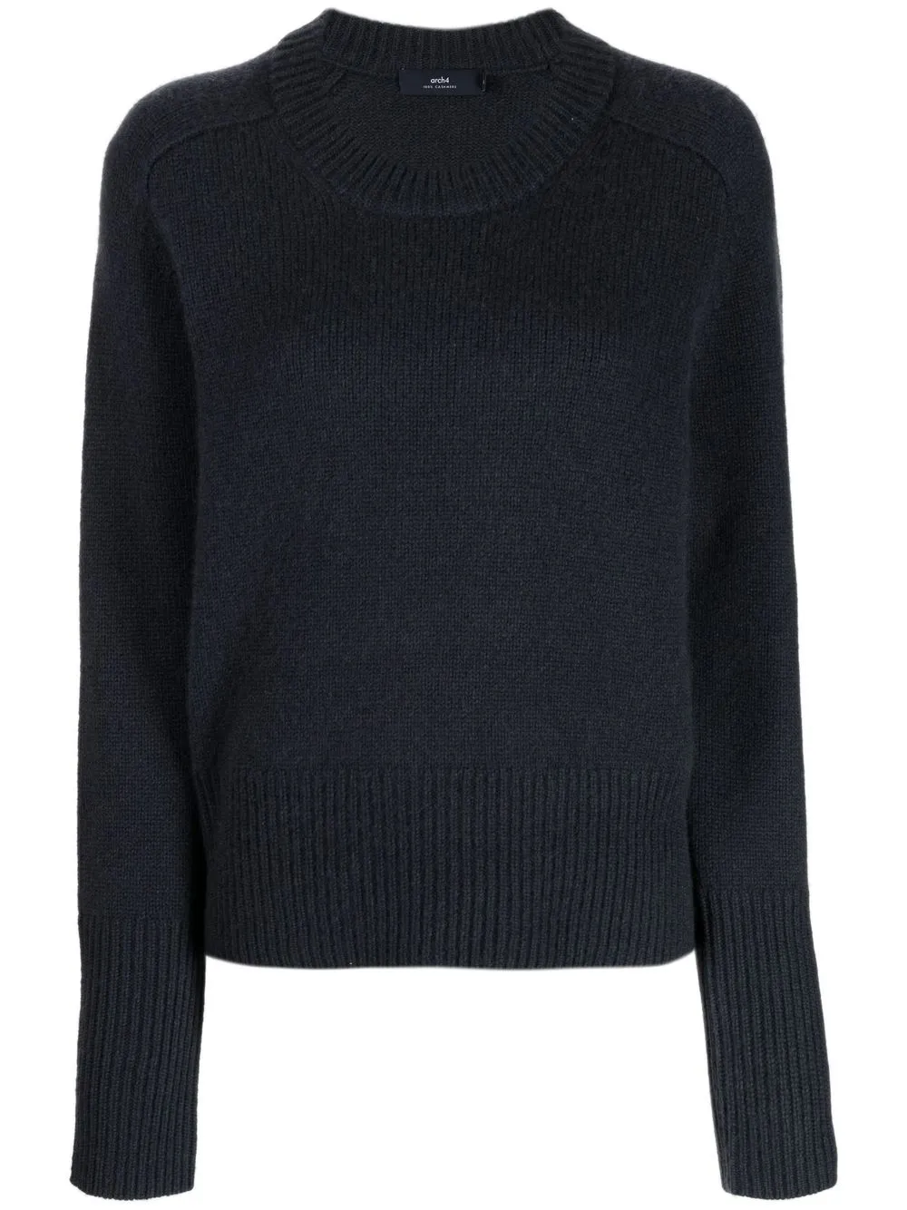 

arch4 fine-knit cashmere jumper - Blue