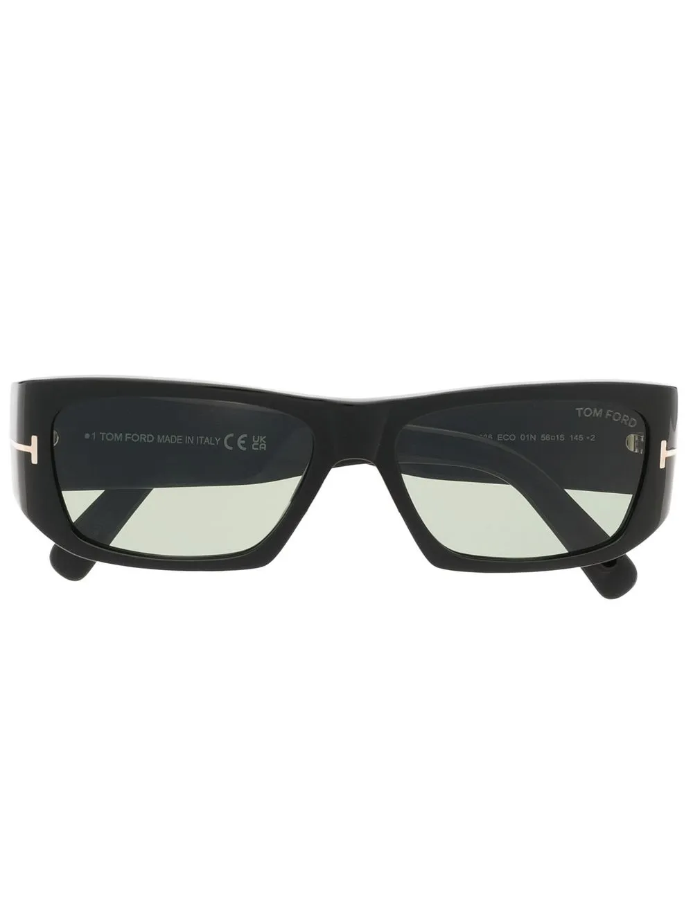 

TOM FORD Eyewear lentes de sol con armazón rectangular - Negro