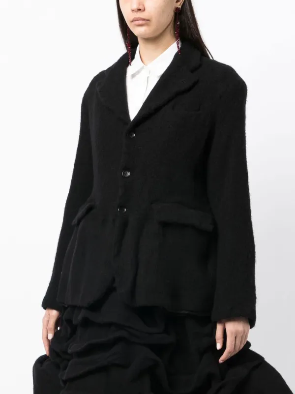 Comme Des Garçons シングルジャケット | ブラック | FARFETCH JP Comme Des Garçons シングルジャケット | ブラック | FARFETCH JP