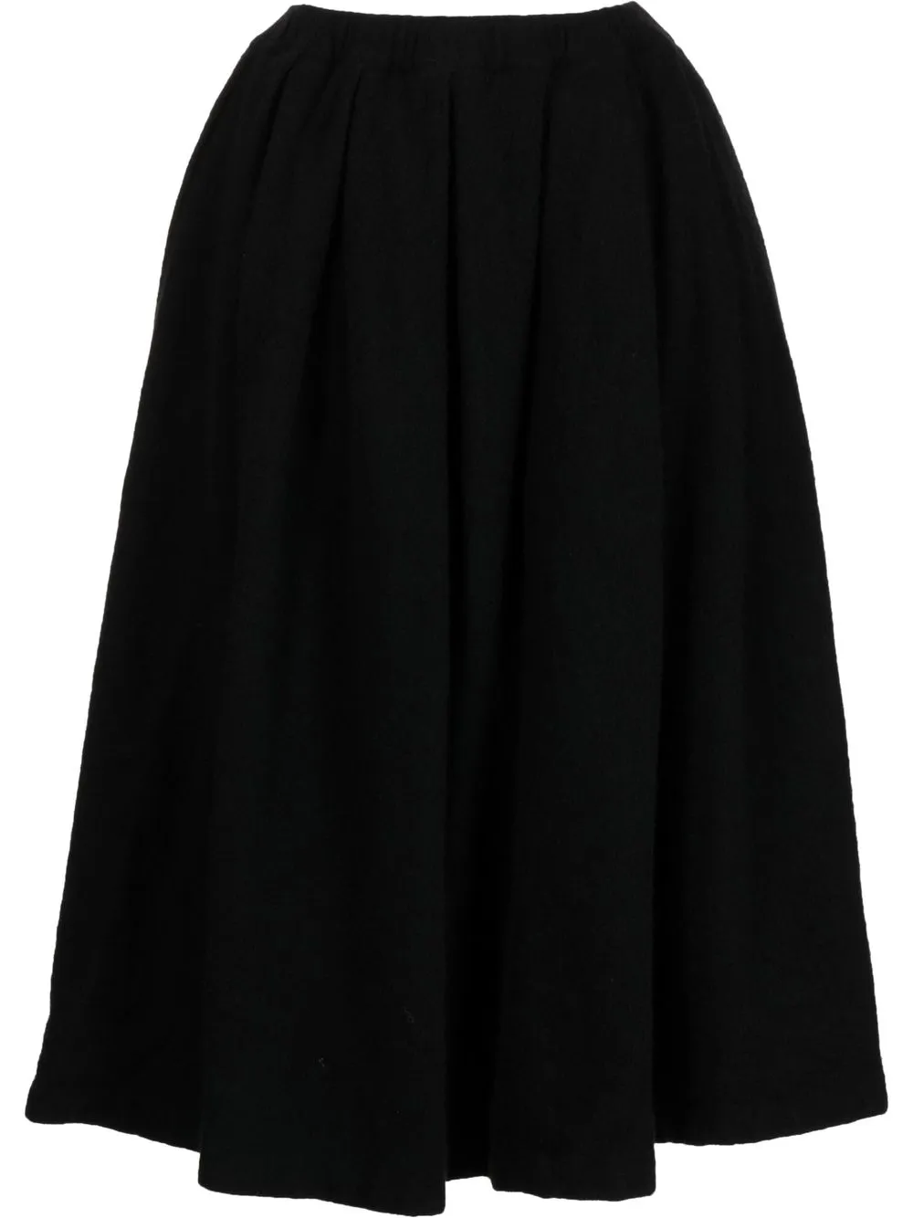 

Comme Des Garçons Comme Des Garçons flared midi skirt - Black