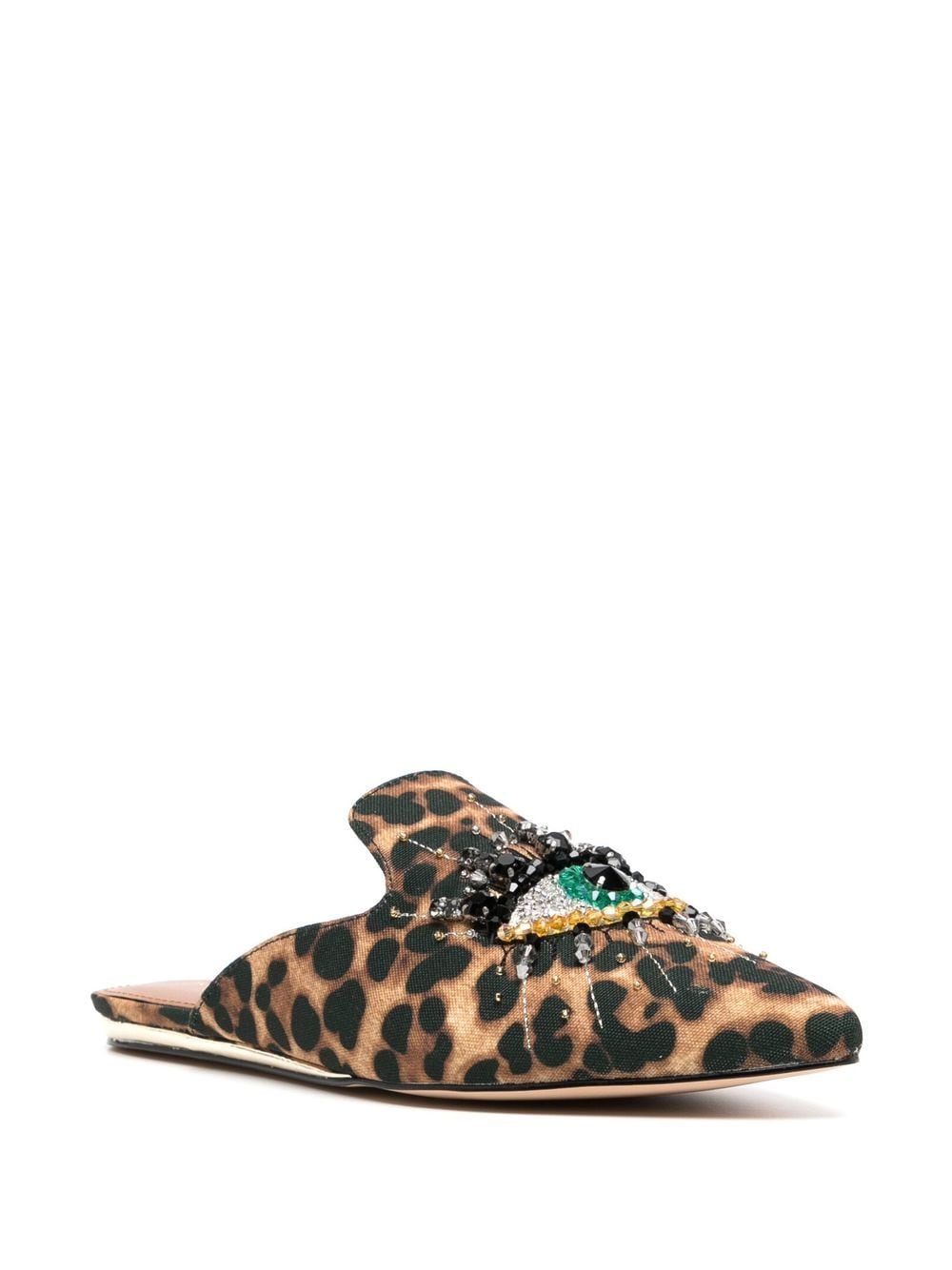 Kurt Geiger London Olive Eye slippers - Bruin