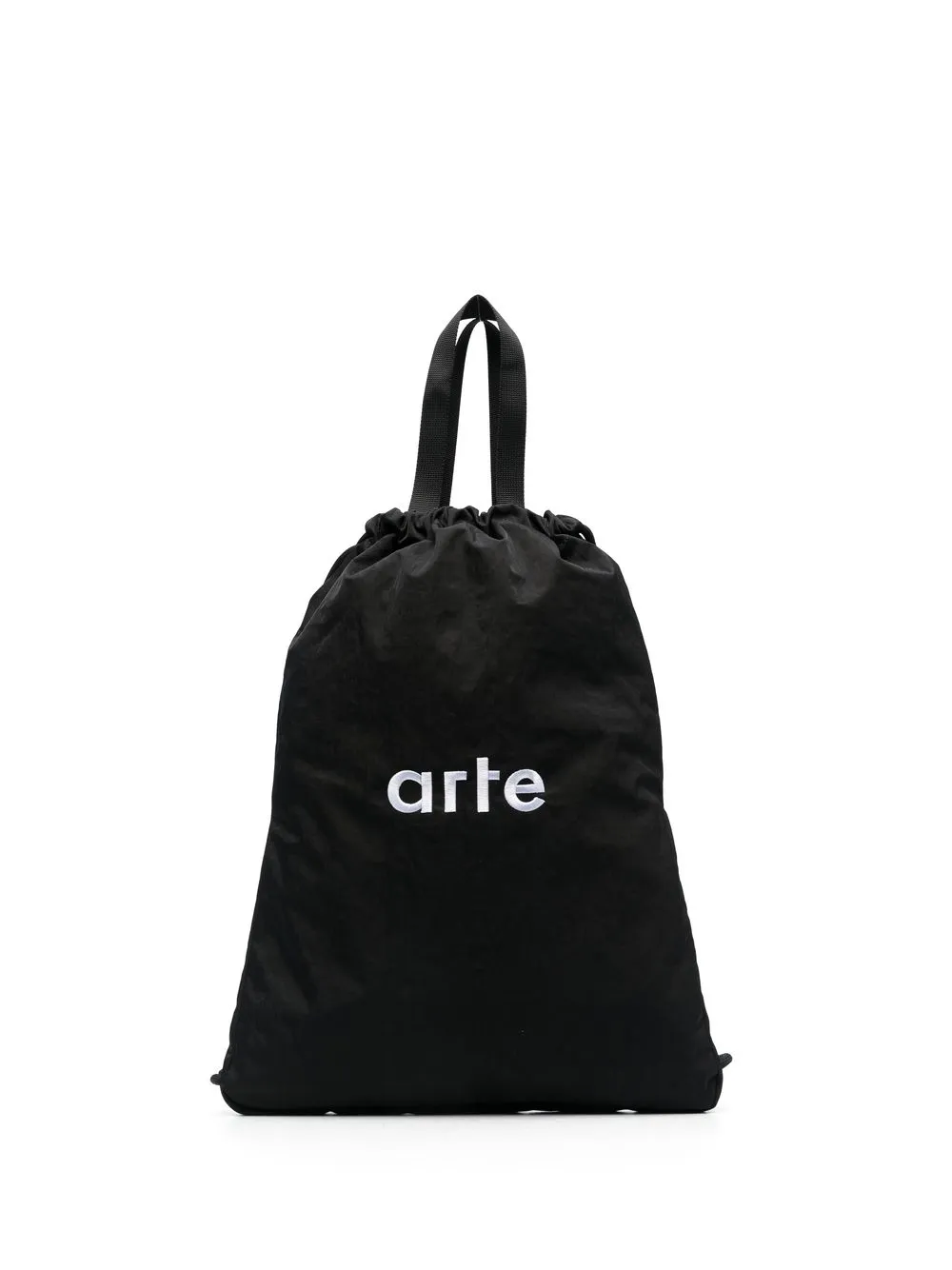 

ARTE mochila con logo estampado - Negro